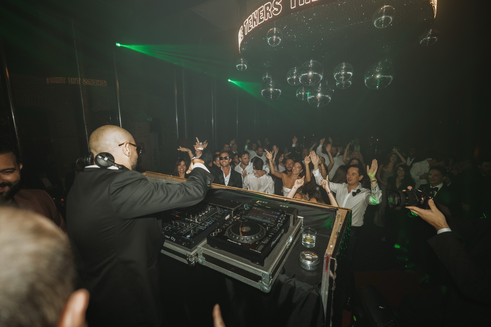 Wedding DJ and dancefloor at The Marmara Esma Sultan